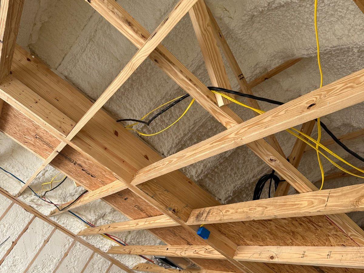 Attic Spray Foam Insulation in South Mississippi