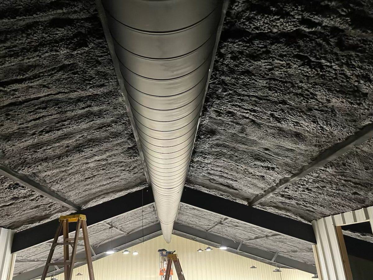 Metal Building, Shop & Pole Barn Insulation in South Mississippi